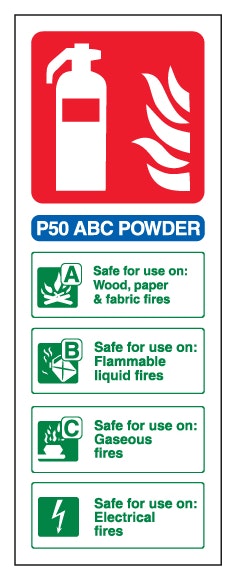 P50 Abc Powder Extinguisher