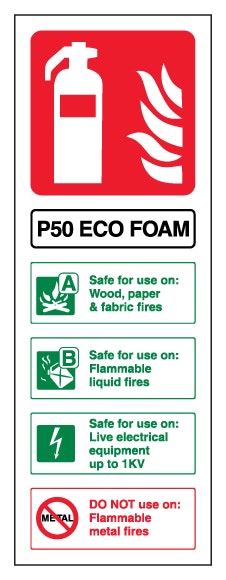 P50 Eco Foam Extinguisher