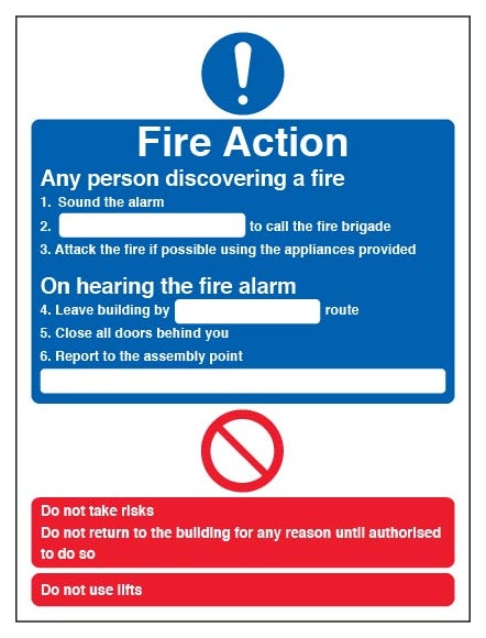 Fire Action Portrait