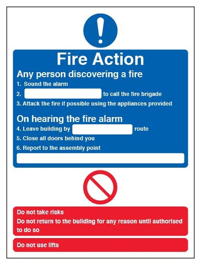 Fire Action Portrait