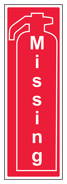 Fire Extinguisher Missing