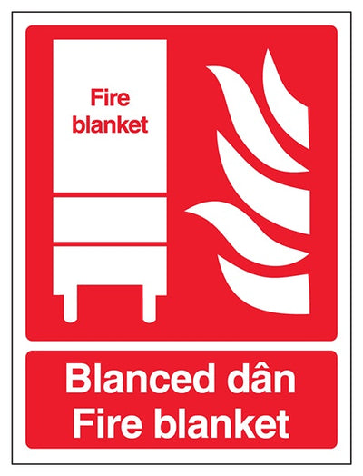 Welsh English Fire Blanket