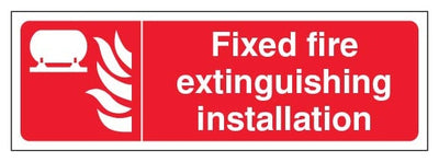 Fixed Fire Extinguishing Installation Landscape