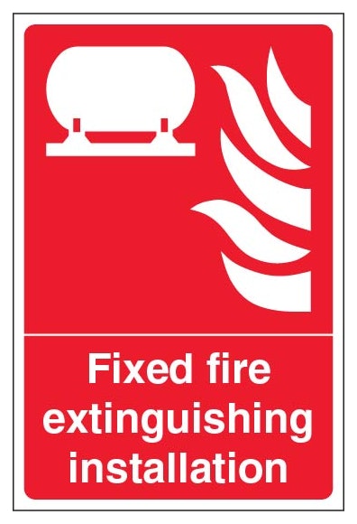 Fixed Fire Extinguishing Installation Portrait