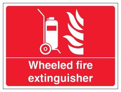 Wheeled Fire Extinguisher Landscape