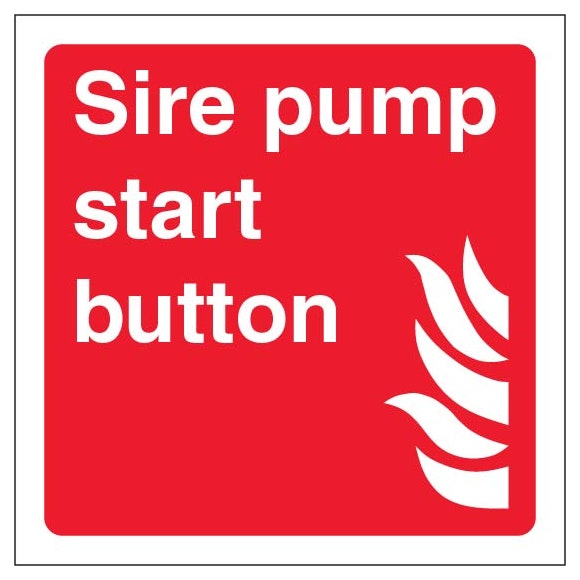Sire Pump Start Button Square