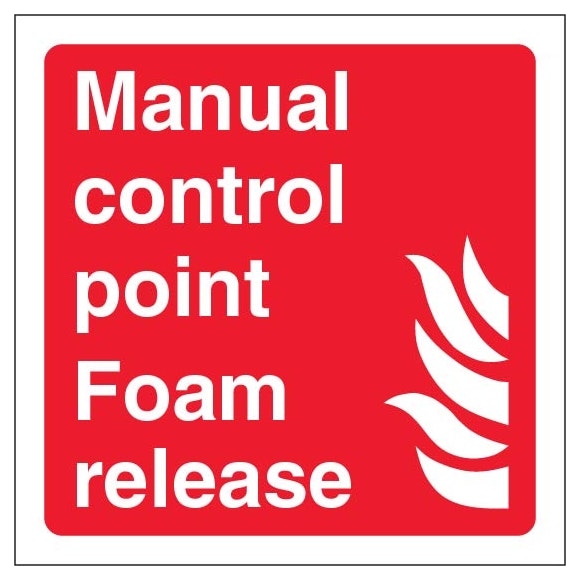 Manual Control Point Foam Release Square