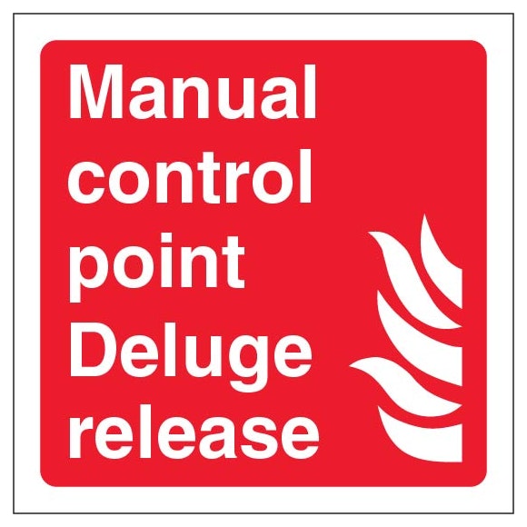 Manual Control Point Deluge Release Square