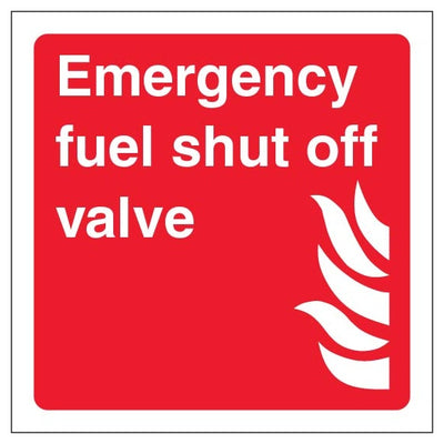 Emergency Fuel Shut Off Valve Square