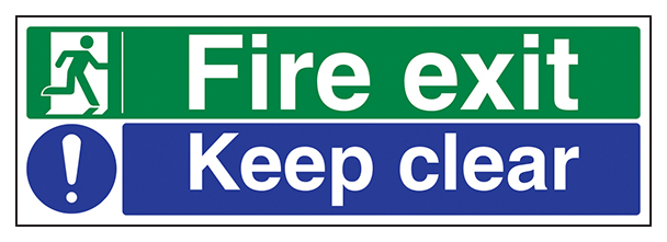 Fire Exit Keep Clear