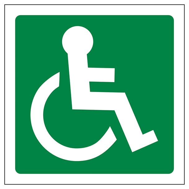 Wheel Chair Logo Facing Right