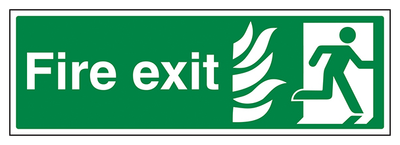 Nhs Fire Exit Man Right