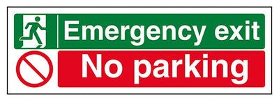 Emergency Exit No Parking