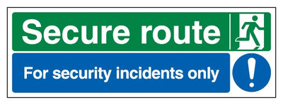 Secure Route Right Security Incidents Only