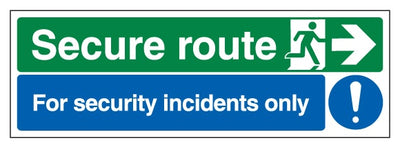 Secure Route Arrow Right Security Incidents Only