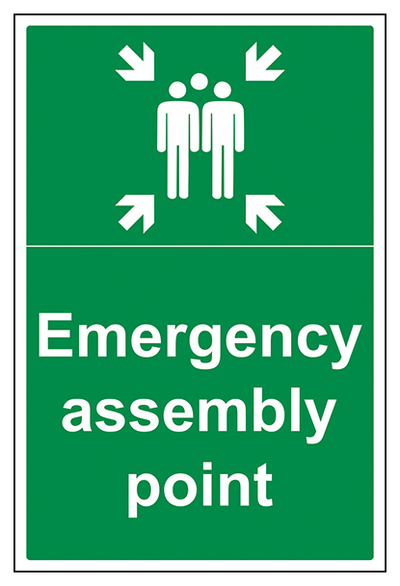 Emergency Assembly Point With Family Portrait