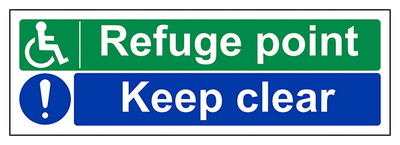Refuge Point Keep Clear Landscape