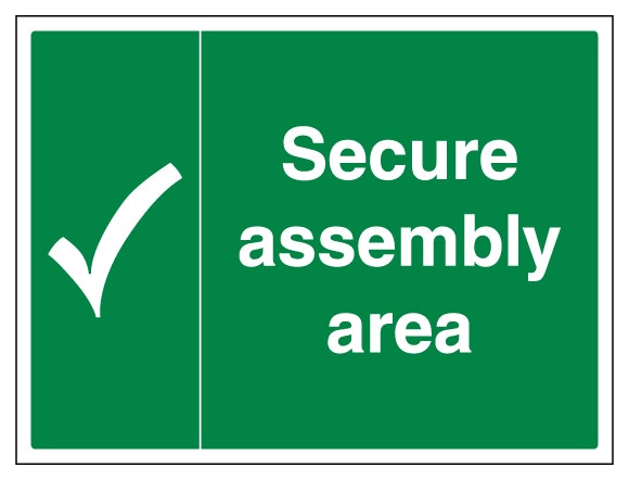 Secure Assembly Area With Tick