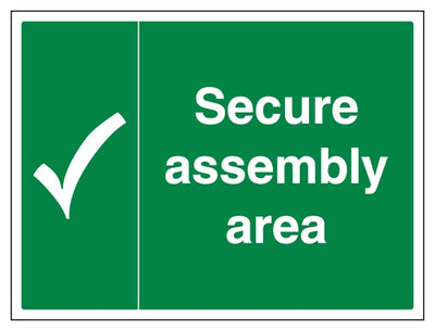 Secure Assembly Area With Tick