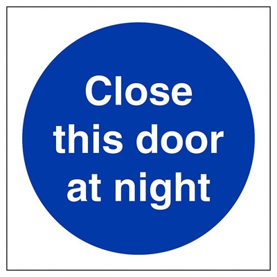 Close This Door At Night