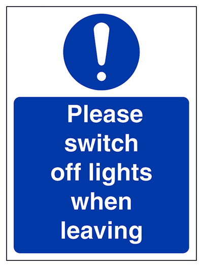 Please Switch Off Lights Portrait
