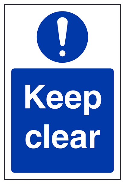 Keep Clear Portrait