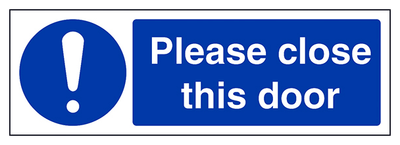 Please Close This Door Landscape