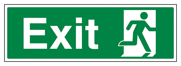 Exit Running Man Right