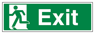 Exit Running Man Left