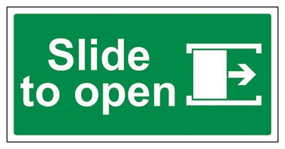 Slide To Open Right Landscape