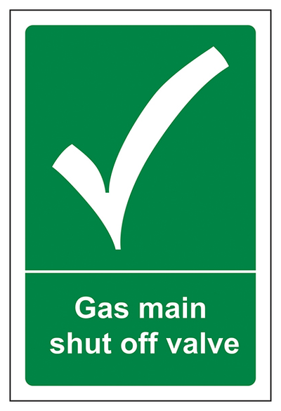 Gas Shut Off Valve Portrait