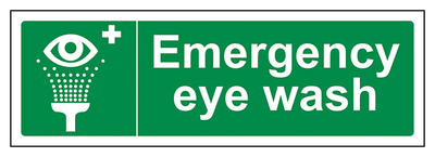 Emergency Eye Wash Landscape