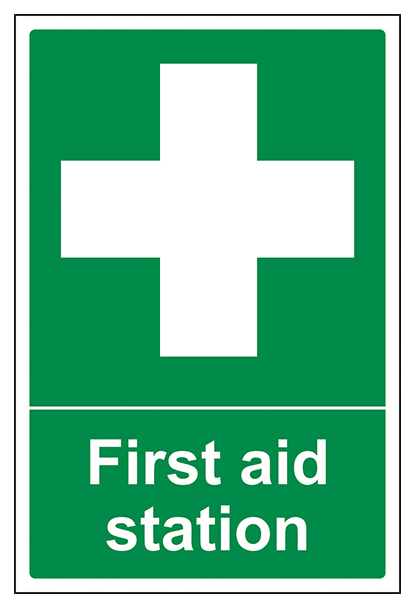First Aid Station Portrait