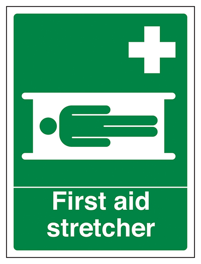First Aid Stretcher Portrait