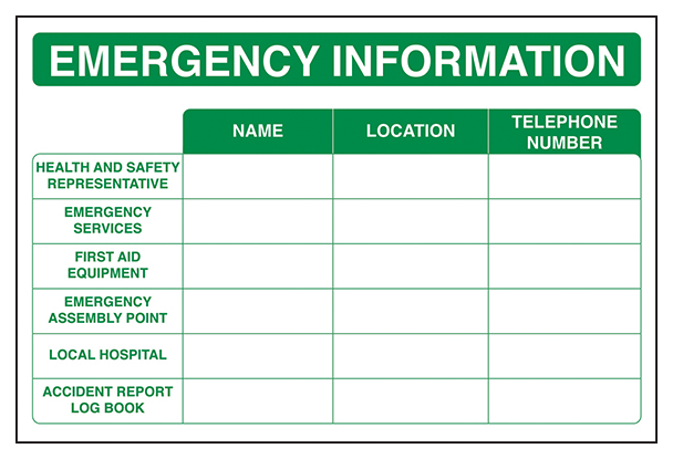 Emergency Information