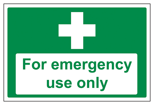 First Aid For Emergency Use Only