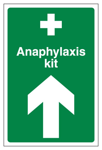 Anaphylaxis Kit Arrow Up