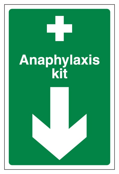 Anaphylaxis Kit Arrow Down