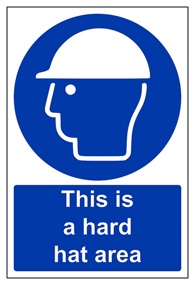 This Is A Hard Hat Area Portrait