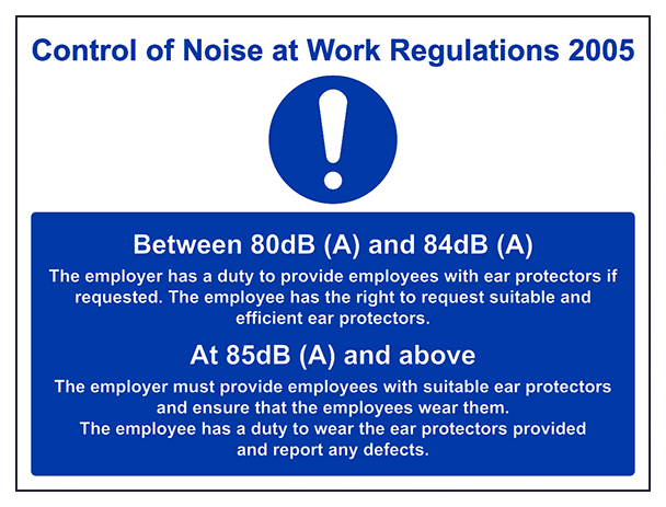 The Noise At Work Regulations 2005