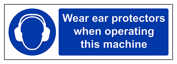 Wear Ear Protectors When Operating Landscape