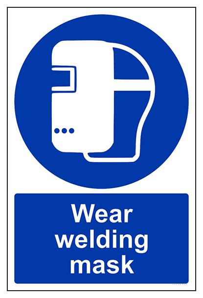 Wear Welding Mask Portrait