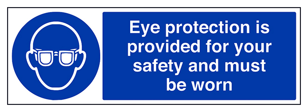 Eye Protection Is Provided Landscape