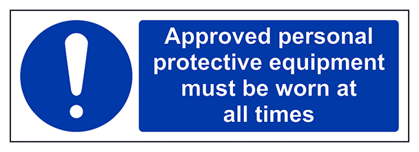 Approved Personal Protective Equipment Landscape