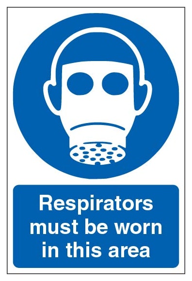 Respirators Must Be Worn In This Area Portrait