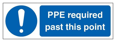 Ppe Required Past This Point Landscape