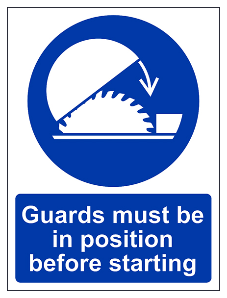 Guards Must Be In Position Portrait