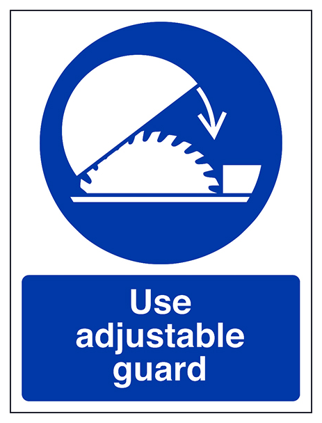 Use Adjustable Guard Portrait