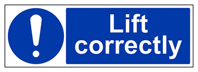 Lift Correctly Landscape