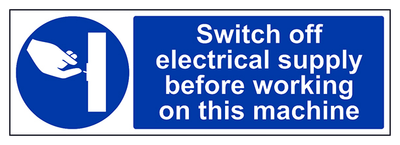 Switch Off Electricity Supply Landscape